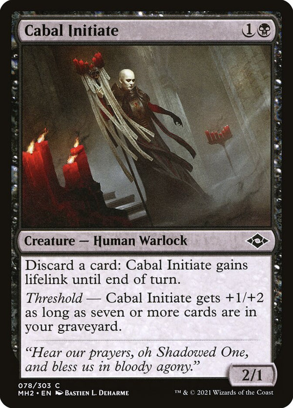 Cabal Initiate - Magic: The Gathering