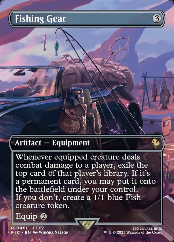 Fishing Gear (Borderless)