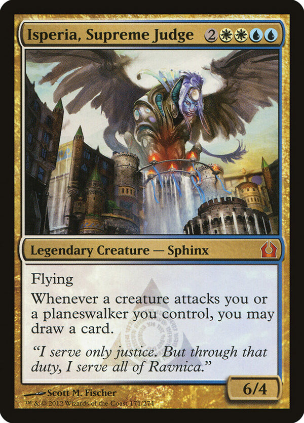 Isperia, Supreme Judge (RTR 171) - Magic: The Gathering