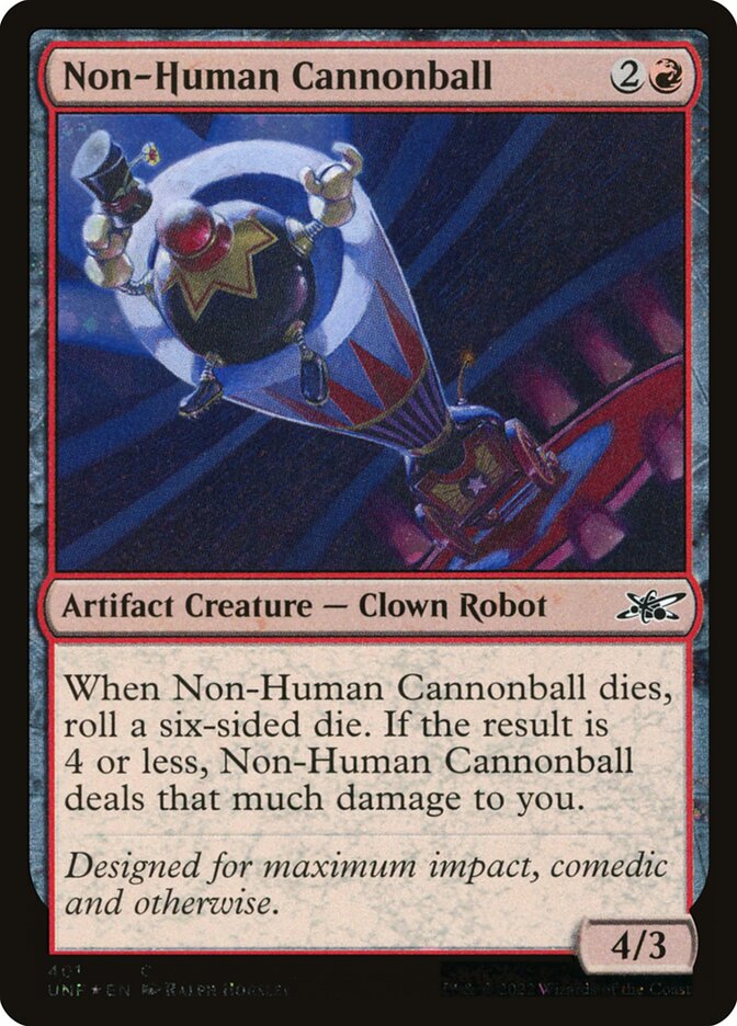 Non-Human Cannonball (Galaxy Foil)