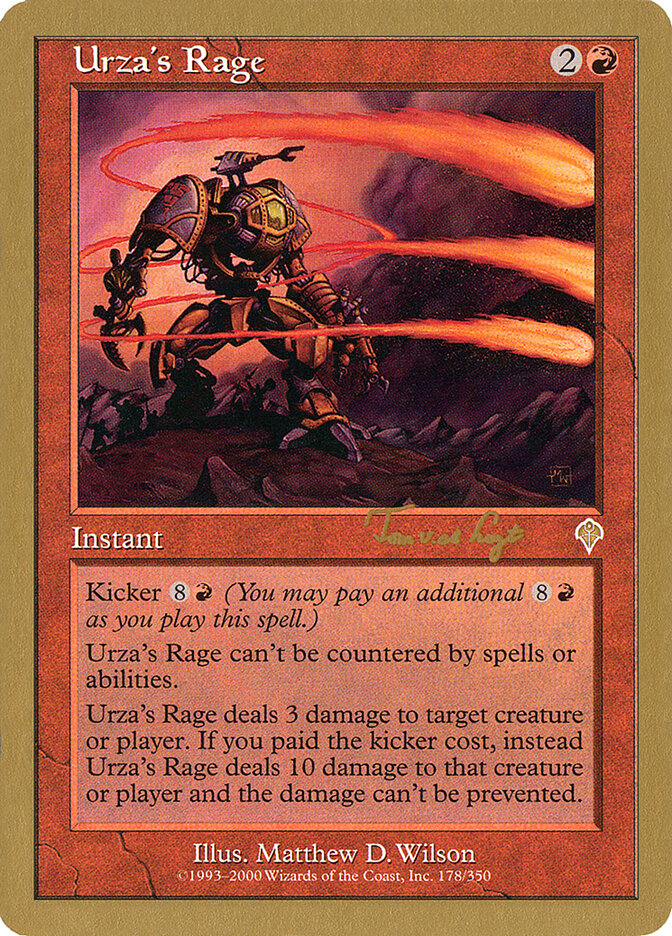 Urza's Rage - 2001 Tom van de Logt (INV)