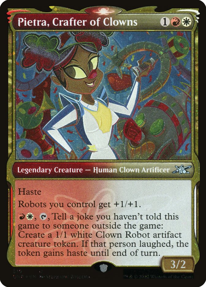 Pietra, Crafter of Clowns (Showcase) (Galaxy Foil)