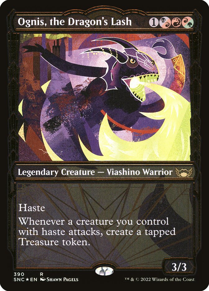 Ognis, the Dragon's Lash (Gilded Foil)