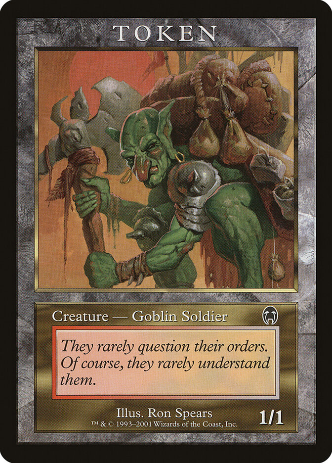 Goblin Soldier Token (APC)