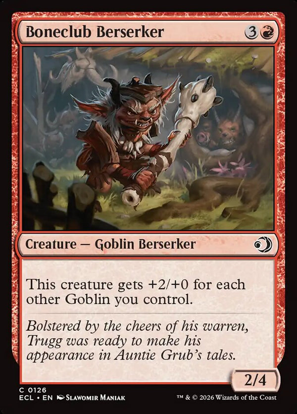 Boneclub Berserker - Magic: The Gathering