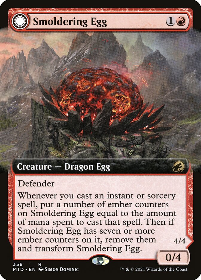 Smoldering Egg (Extended Art)