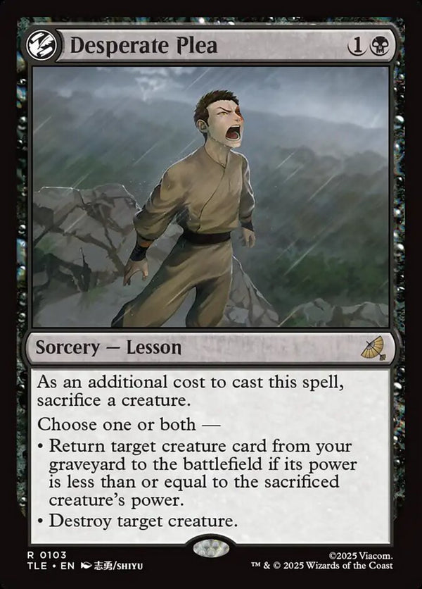 Desperate Plea - Magic: The Gathering