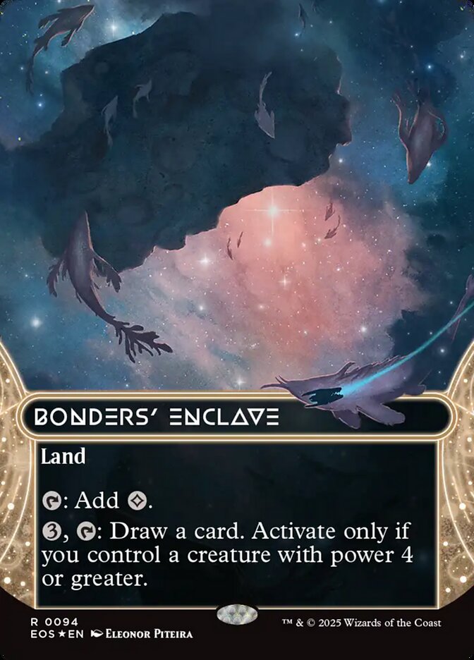 Bonders' Enclave (0094) (Borderless) (Galaxy Foil)