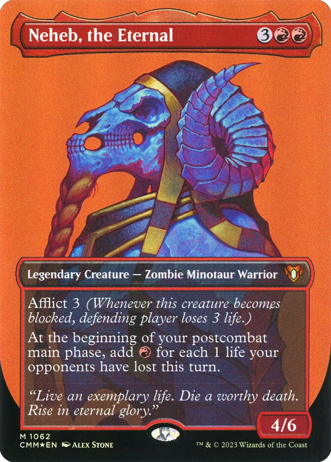 Neheb, the Eternal (Textured Foil)