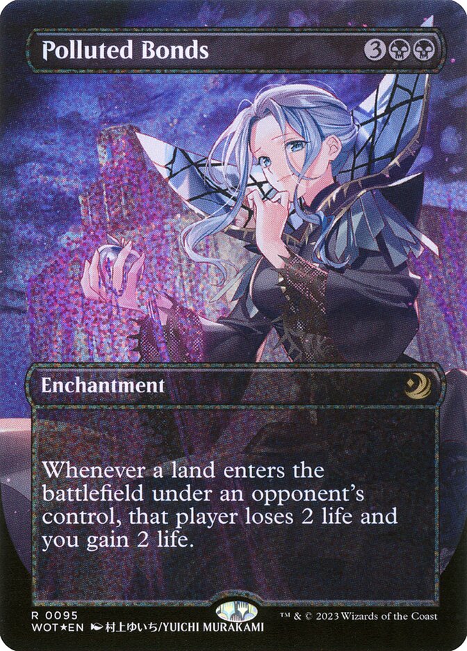 Polluted Bonds (Anime Borderless) (Confetti Foil)