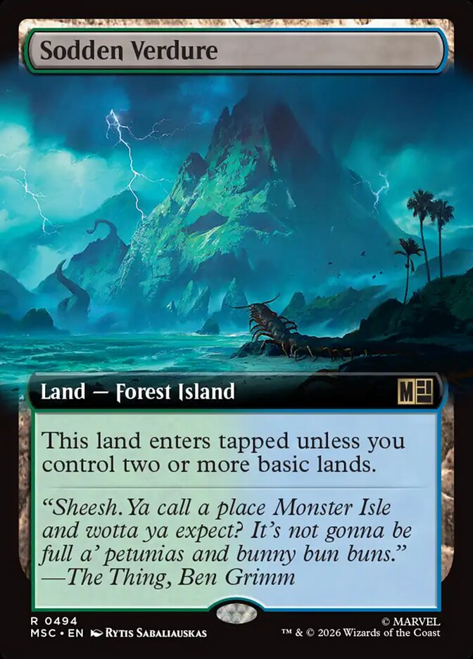 Sodden Verdure (Extended Art)