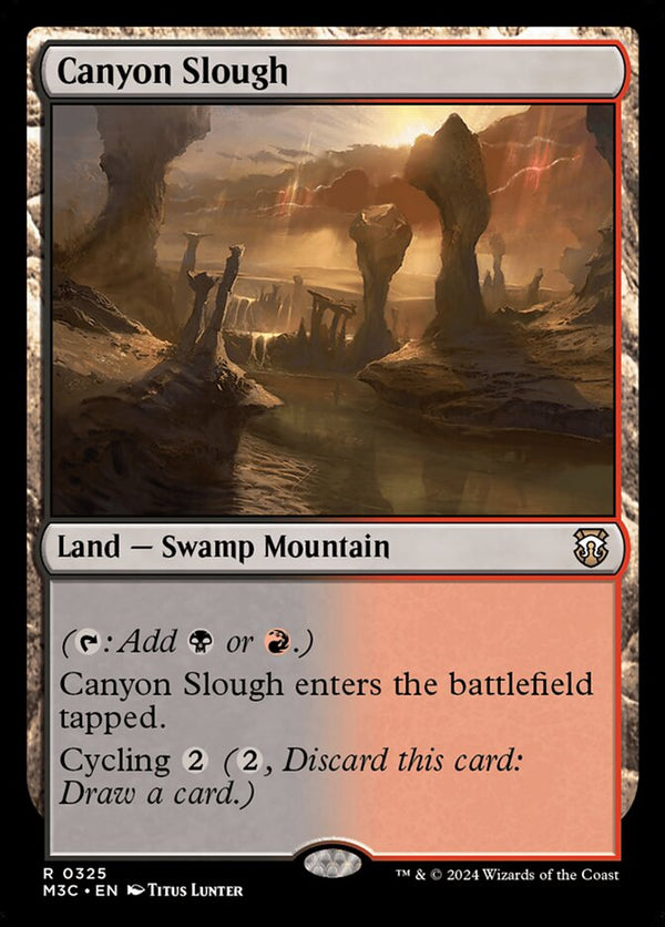 Canyon Slough - Magic: The Gathering