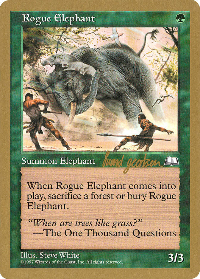 Rogue Elephant - 1997 Svend Geertsen (WTH)
