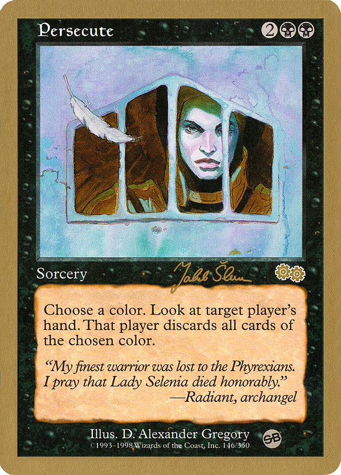 Persecute - 1999 Jakub Slemr (USG) (SB)