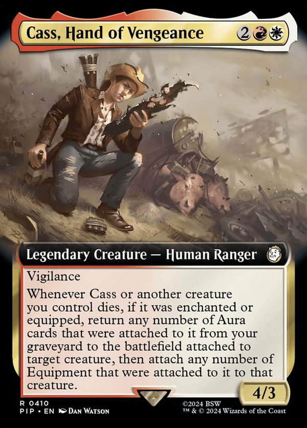 Cass, Hand of Vengeance (Extended Art) - Magic: The Gathering
