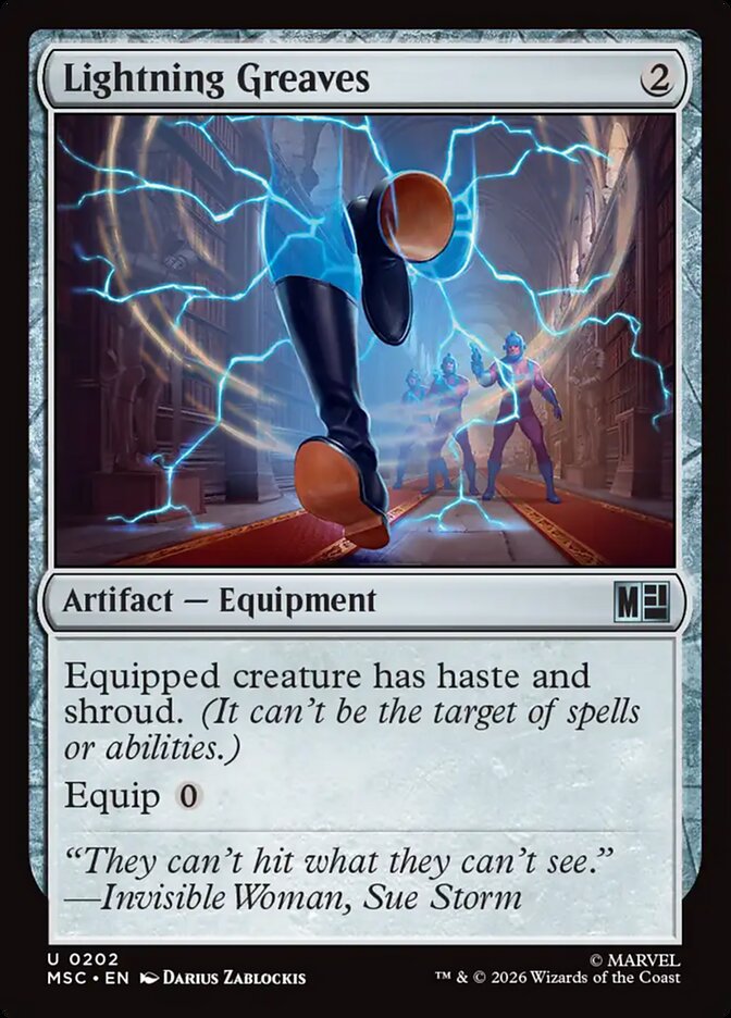 Lightning Greaves