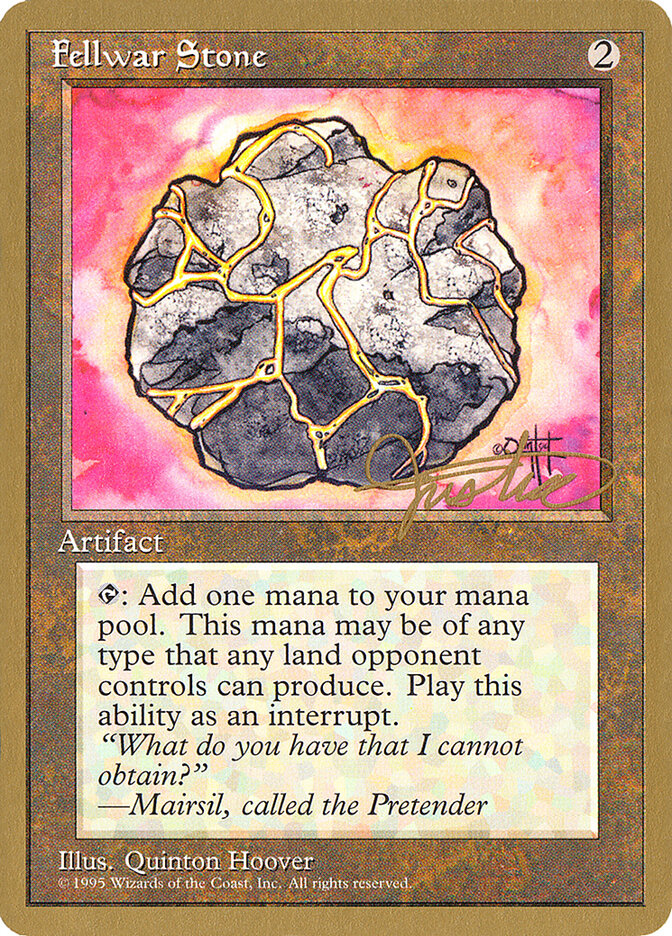 Fellwar Stone - 1996 Mark Justice (4ED)