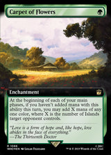 Carpet of Flowers (Extended Art) (Surge Foil) - Magic: The Gathering