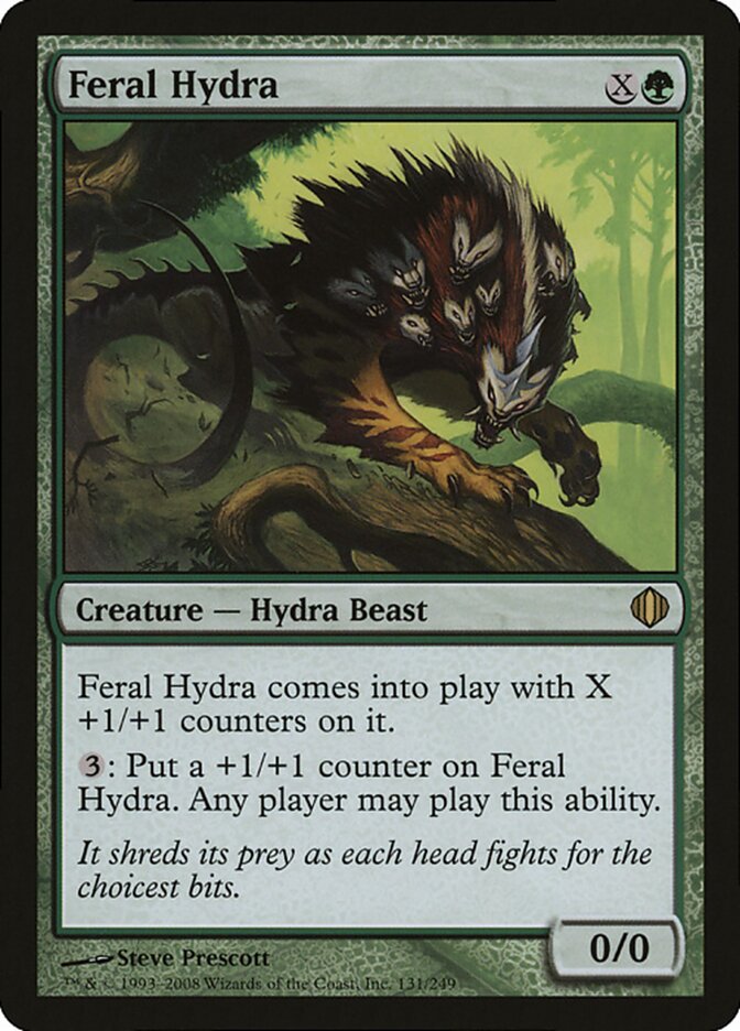 Feral Hydra (Magic Player Rewards 2009)