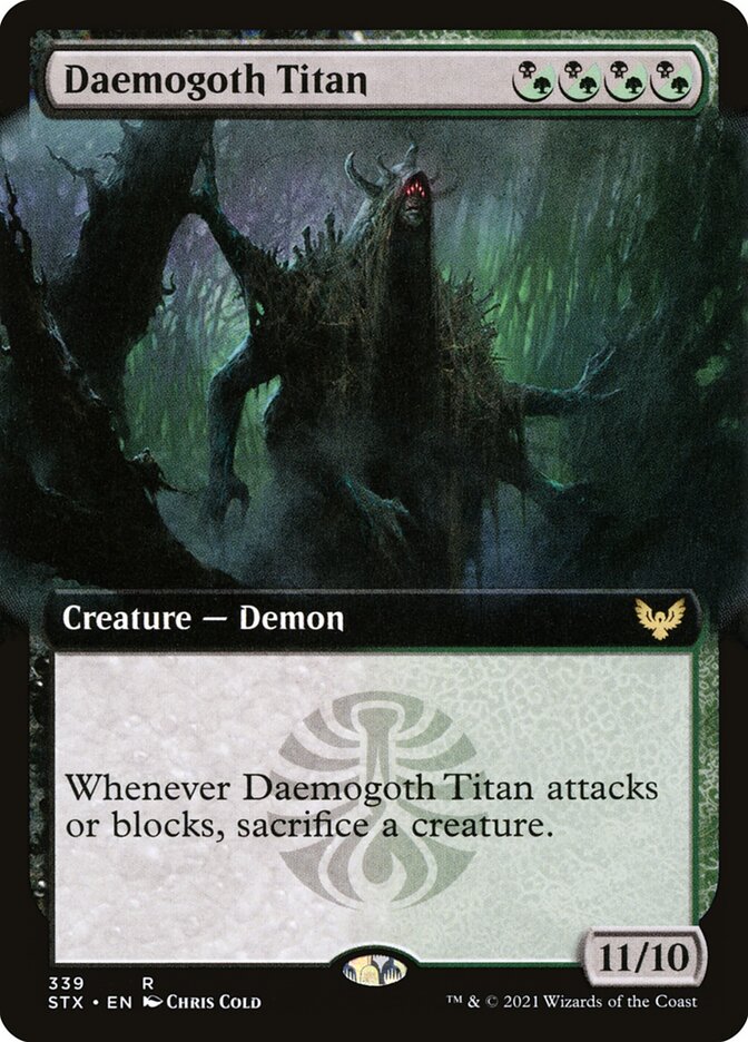 Daemogoth Titan (Extended Art)