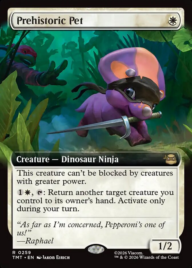 Prehistoric Pet (Extended Art)