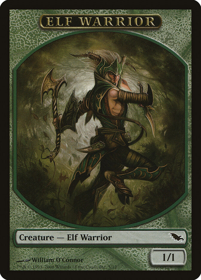 Elf Warrior Token (5)