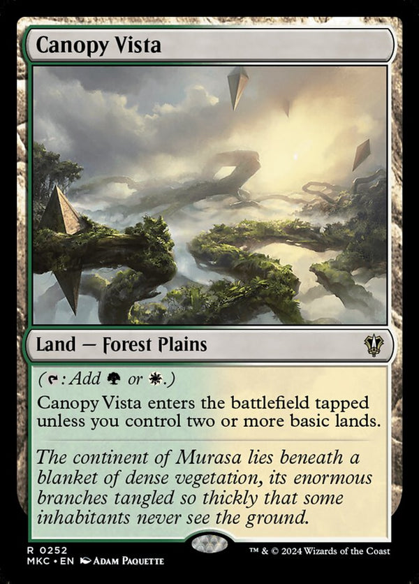 Canopy Vista - Magic: The Gathering