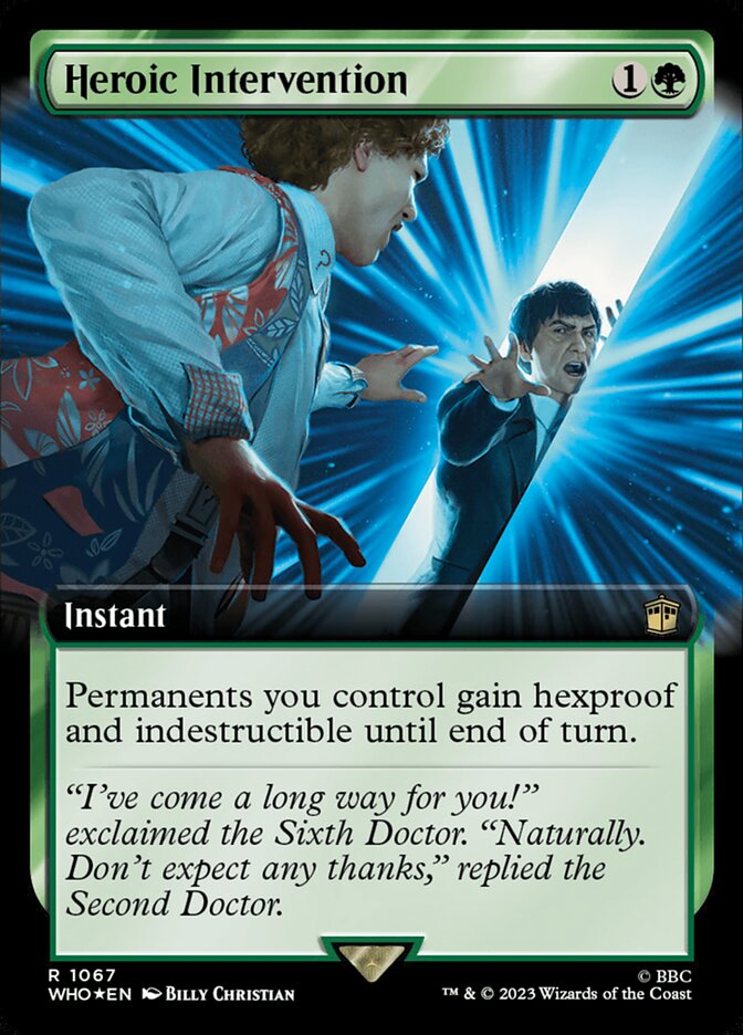 Heroic Intervention (Extended Art) (Surge Foil)