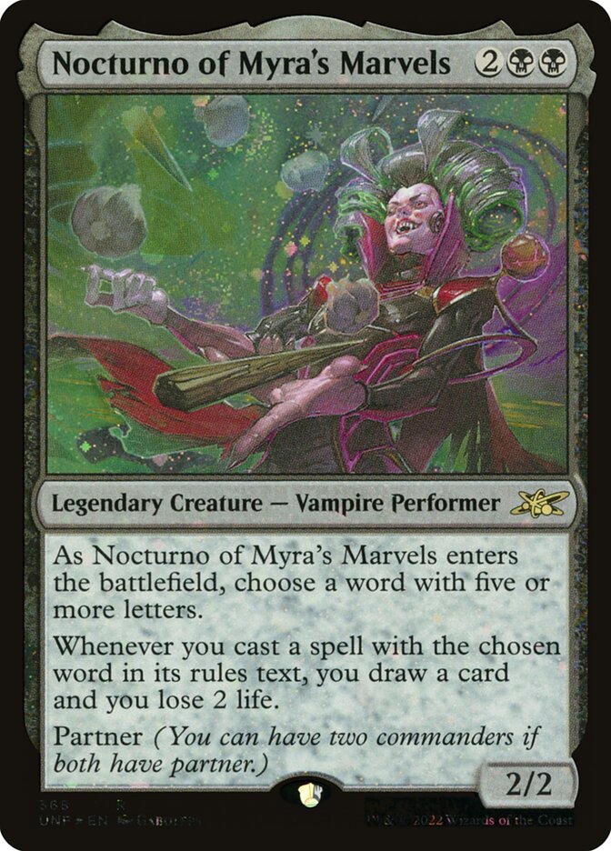 Nocturno of Myra's Marvels (Galaxy Foil)