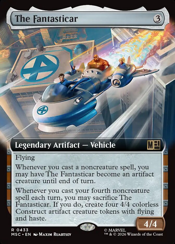 The Fantasticar (Extended Art)