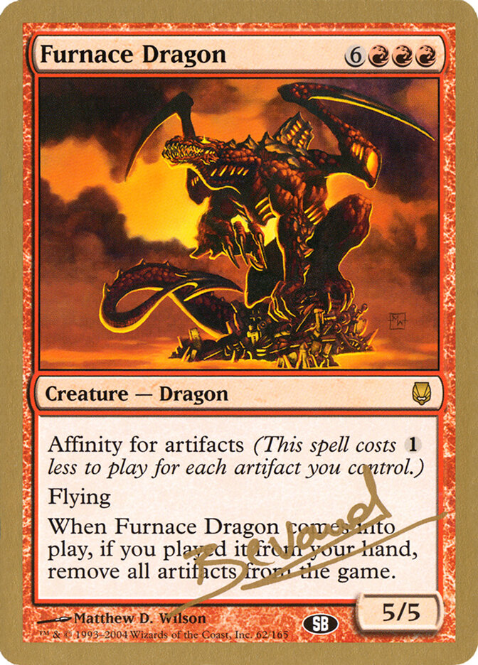 Furnace Dragon - 2004 Manuel Bevand (DST) (SB)
