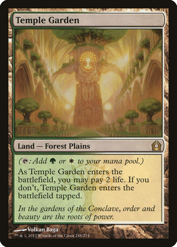 Temple Garden - Magic: The Gathering