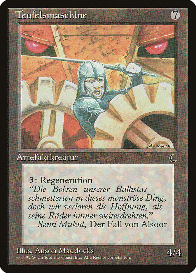Diabolic Machine (German) - "Teufelsmaschine"