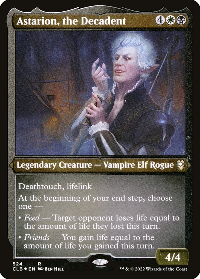 Astarion, the Decadent (Foil Etched)
