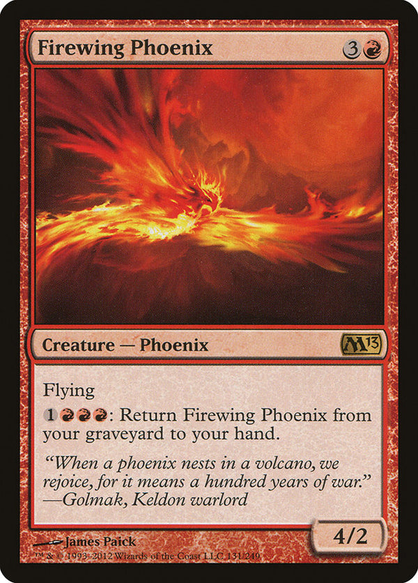Firewing Phoenix (M13 131) - Magic: The Gathering