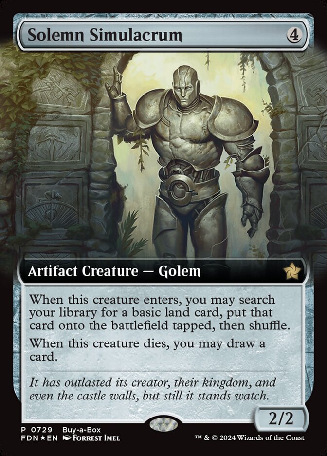 Solemn Simulacrum (Extended Art)