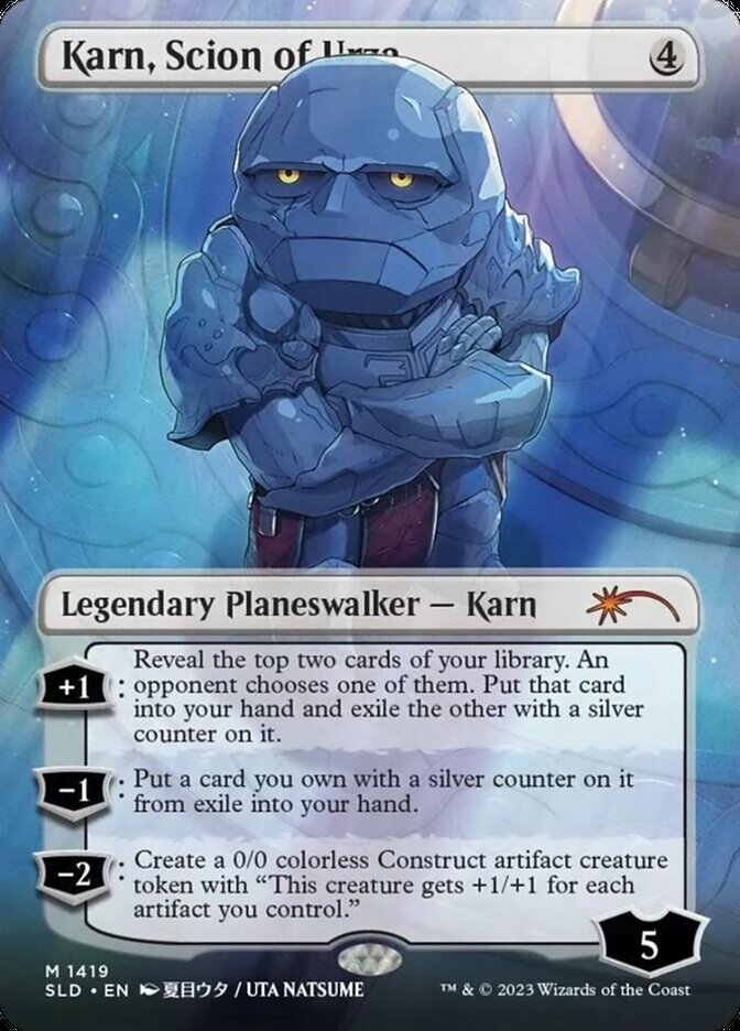 Karn, Scion of Urza (Rainbow Foil)