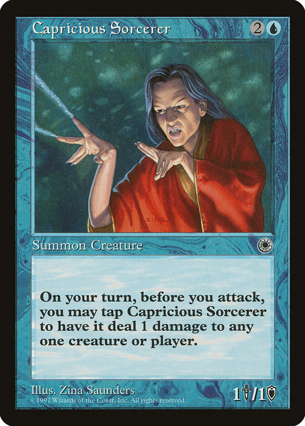 Capricious Sorcerer - Magic: The Gathering