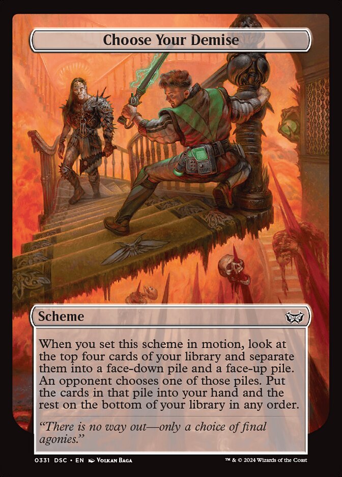 Choose Your Demise (Full Art)
