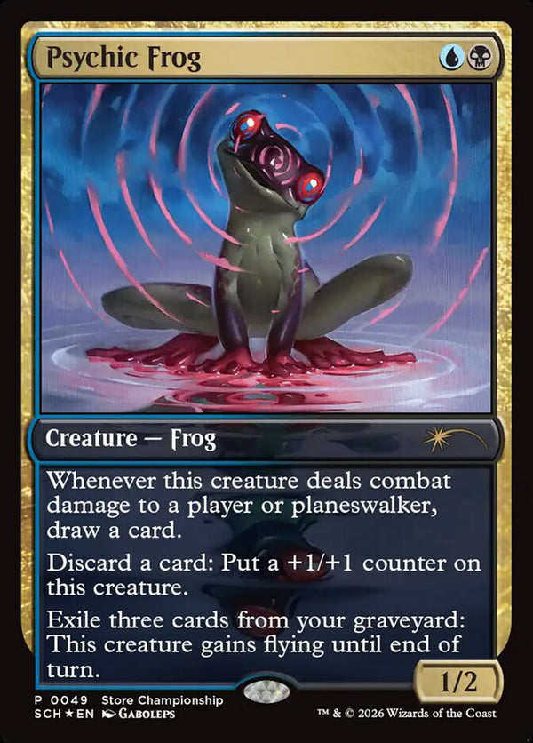 Psychic Frog (GAME 49) - Magic: The Gathering
