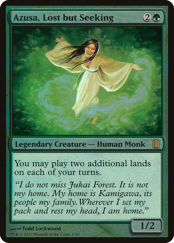 Azusa, Lost but Seeking (Commander's Arsenal)