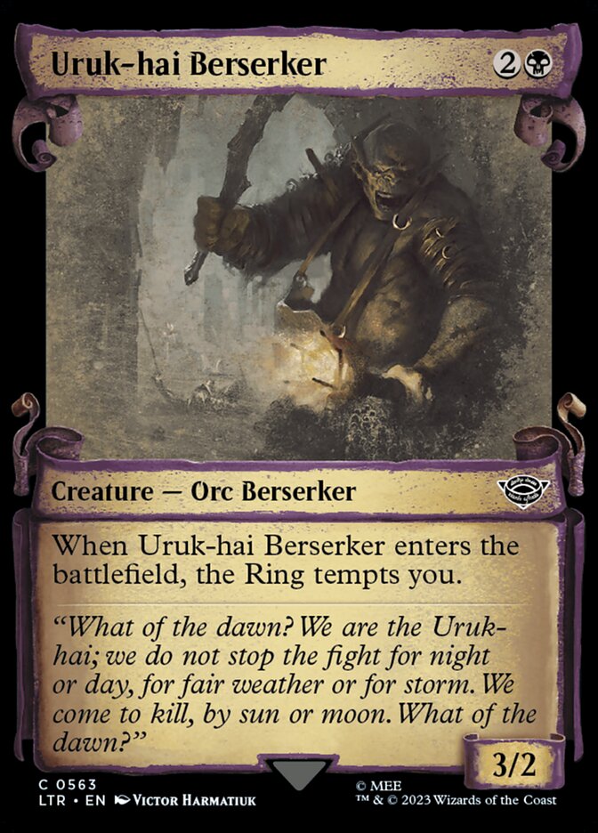 Uruk-hai Berserker (Showcase Scrolls)