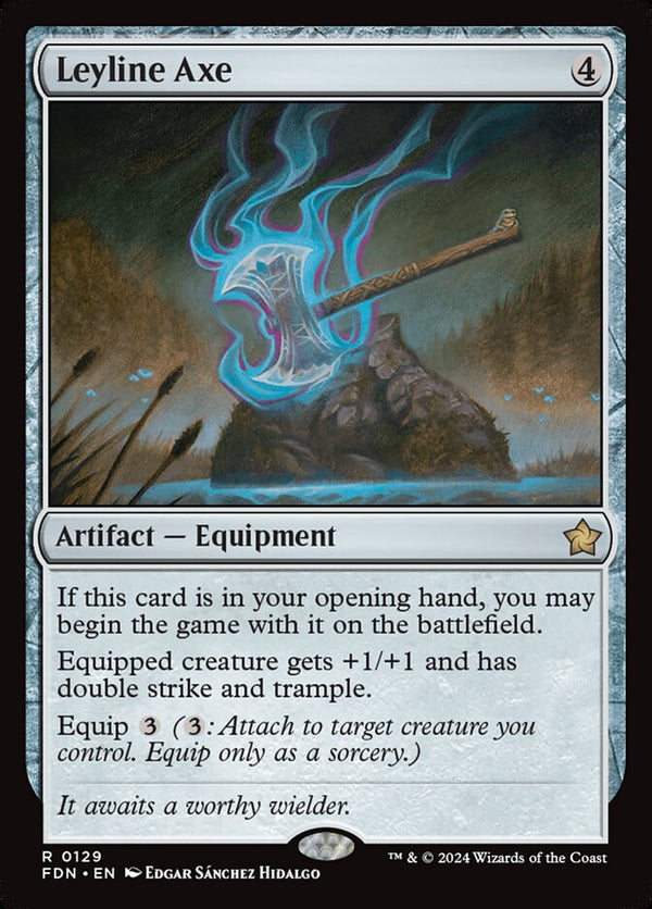Leyline Axe (FDN 129) - Magic: The Gathering