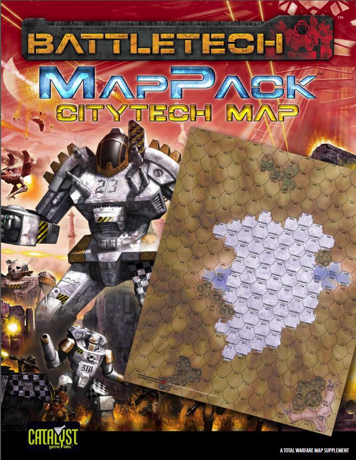 BattleTech: MapPack – Citytech Map