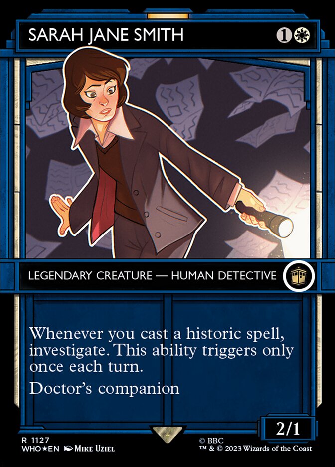 Sarah Jane Smith (Showcase) (Surge Foil)