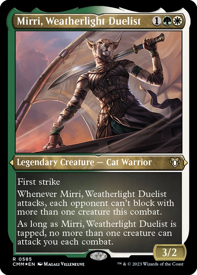 Mirri, Weatherlight Duelist (Foil Etched)