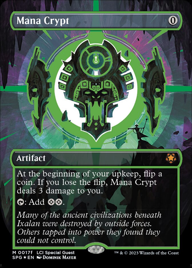 Mana Crypt (0017f) (Borderless)
