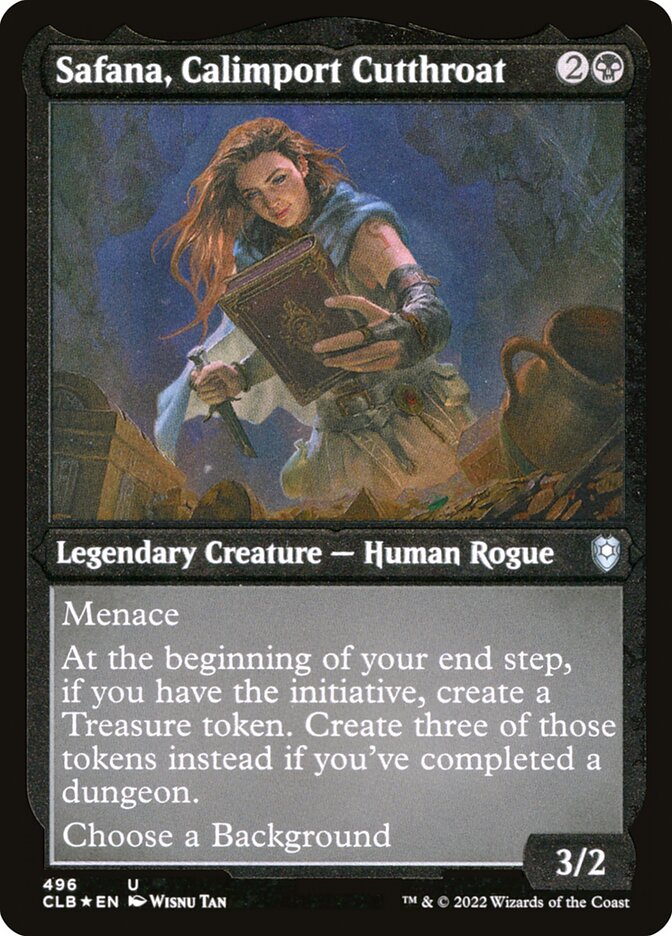Safana, Calimport Cutthroat (Foil Etched)