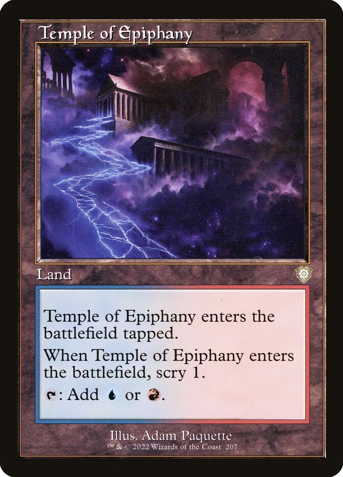 Temple of Epiphany (Retro Frame)