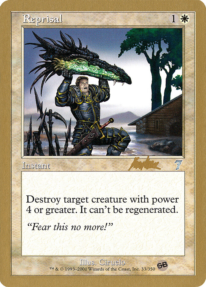 Reprisal - 2002 Brian Kibler (7ED) (SB)
